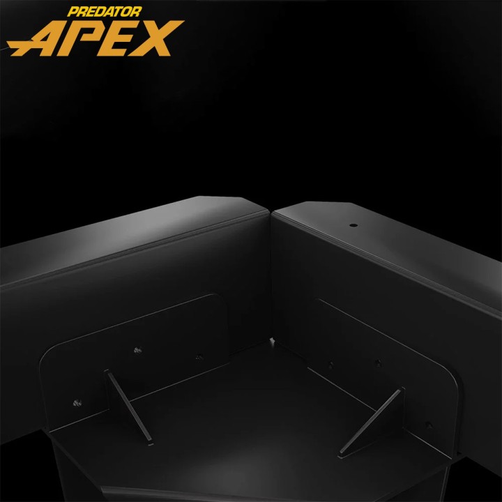 Mesa Billar Predator Apex - Estructura de acero de alto carbono.