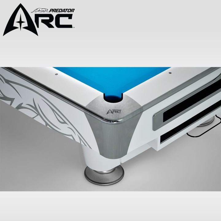 Mesa Predator Arc Blanco-Plateado