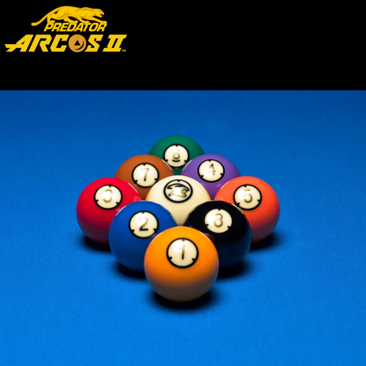 Bolas Pool Predator Arcos II Reserve 57,2 mm